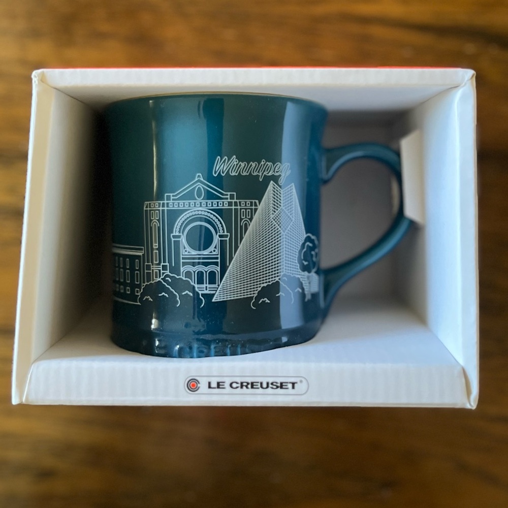 LE CREUSET DESTINATION WINNIPEG MUG